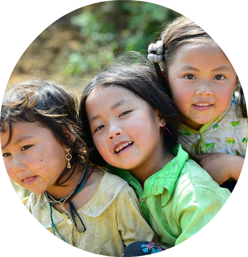 enfants ethniques vietnam