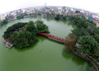 Le temple du mont de Jade – temple Ngoc Son – La perle de la ville Hanoi Le temple du mont de Jade