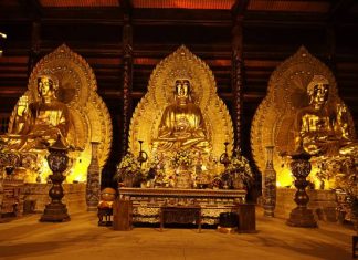 Pagode Bai Dinh Vietnam de la Baie d’Halong terrestre pagode bai dinh vietnam