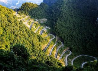 Col de Me Pia Cao Bang. Chutes d’eau Ban Gioc. La route sanglante RC4 Cao Bang – Lang Son Col de Me Pia Cao Bang