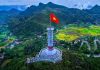 La tour du drapeau de Lung Cu au nord du Vietnam : symbole sacré de la souveraineté vietnamienne La tour du drapeau de Lung Cu