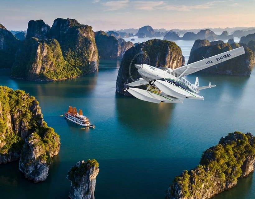 Circuit baie Ha Long en hélicoptère 2