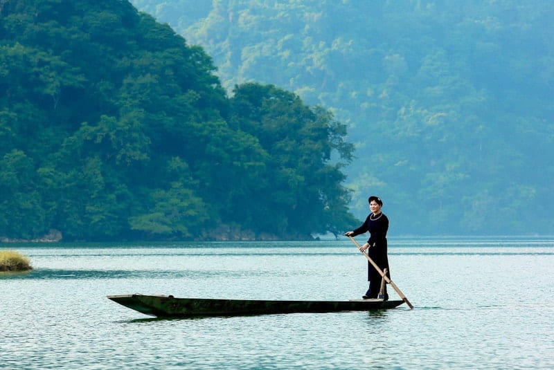 lac de Ba Be au Nord du Vietnam 1