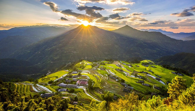 Les rizières en terrasses de Hoang Su Phi à Hà Giang : un joyau méconnu du Nord du Vietnam