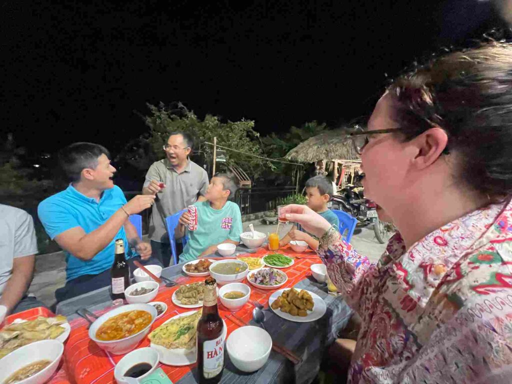 chez l’habitant au Vietnam en famille