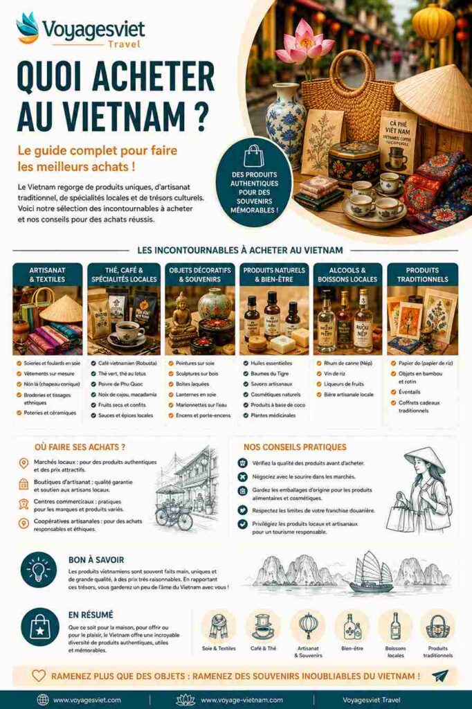 Quoi acheter au Vietnam