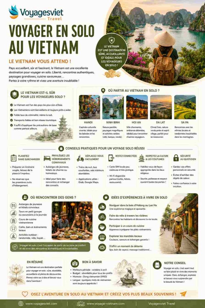 Voyager en solo au Vietnam