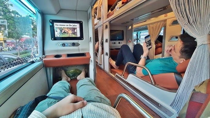 bus couchette au Vietnam 1