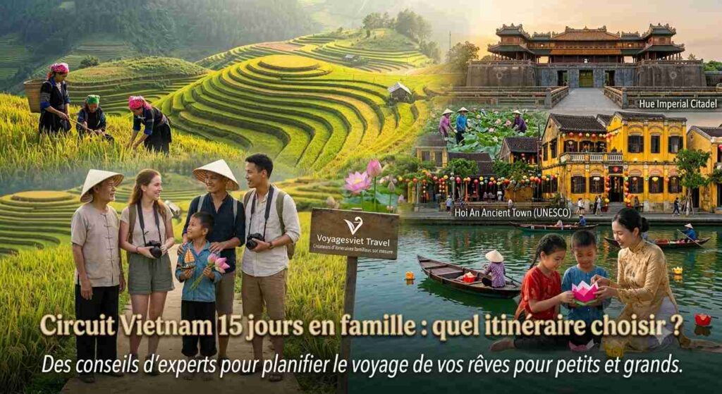 Vietnam en famille 15 jours